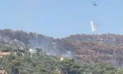 Fethiye'de çıkan orman yangını söndürüldü!