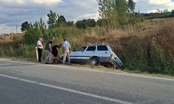 Otomobil şarampole savruldu: 4 yaralı!