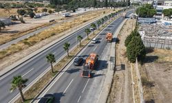 Menderes öevreyolunda düzenleme çalışması hız kazandı