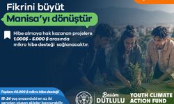 Manisa Büyükşehir’den gençlere 50 bin dolarlık çevre desteği
