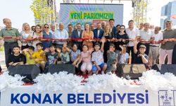 Konak 6 bin metrekarelik yeni parkına kavuştu!