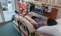 Rahatsızlanan Türk genci deniz ambulansıyla Bodrum’a getirildi