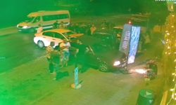 Dur ihtarına uymadı 4 araca çarptı!