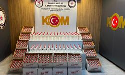 1 ton 160 litre etil alkol ele geçirildi
