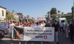 Seferihisar'da marina kapasite artışına tepki!