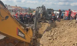 İnşaatta göçük: 1 işçi toprak altında kaldı
