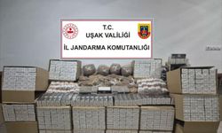 Uşak’ta uyuşturucu ve kaçakçılık operasyonu