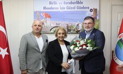 Menderes'te devir teslim töreni!