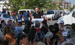 Başkan Eşki Kent Bostanı’nda üretici kadınlarla buluştu
