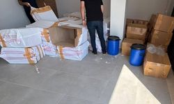 1 ton 250 kilogram sentetik uyuşturucu ham maddesi bulundu