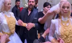 Düğünde milyonlarca liralık takı gösterilmişti: 78’i altın çıkmadı