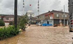 Sağanak esareti: Dere taştı, su baskınları yaşandı!