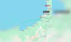 Gürcistan'dan kalkan uçak, Rize açıklarında acil iniş yaptı