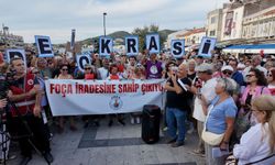Foça'da Başkan Fıçı'ya bir protesto daha!