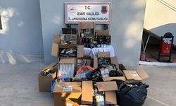 İzmir’de kaçak sigara operasyonu!
