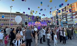 Lösemiyi yenen Gülsüm Efsa için balonlar uçuruldu