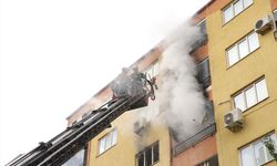 Denizli'de yangın paniği: 2 kişi hastanelik oldu!