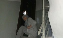 Matkapla komşusunun kapısını kıran kadına gözaltı!