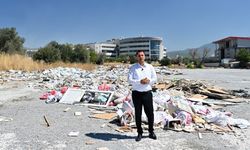 Bornova’da kaçak moloz seferberliği