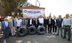 Salihli’de 500 çiftçiye ücretsiz damlama sulama borusu