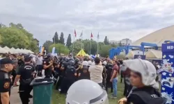 Ege Üniversitesi'nde 'stant' gerginliği: 27 öğrenci gözaltında!