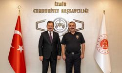 Yeni Emniyet Müdürü Arıbaş’tan Başsavcı Yeldan’a ziyaret!
