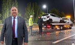 İYİ Partili başkan kazada yaralandı!