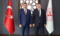 AK Partili Saygılı'dan Bakan Çiftçi'ye ziyaret!