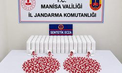 Manisa’da uyuşturucu baskını: 12 bin 450 hap bulundu