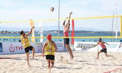 Çeşme’de Uluslararası Grand Slam Plaj Voleybolu heyecanı yaşandı