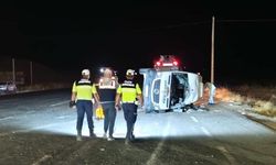 Feci çarpışma: Minibüsteki 13 kişi yaralandı