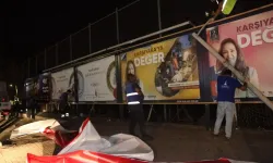 Büyükşehir'den 'bilboard' krizine açıklama: Yetki bizde, hurdaya çıkarmadık