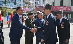 Bornova'da 19 Eylül Gaziler Günü törenle kutlandı