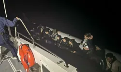 Bodrum açıklarında 15 düzensiz göçmen yakalandı