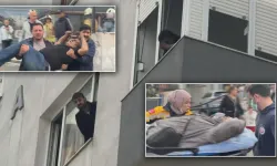 Can pazarı: 8 katlı binada yangın çıktı!