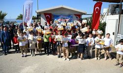 Çocuklar Gümüldür'de kitaplarla buluştu