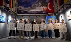 Çocuklar İzmir’in tarihine sanatla yolculuk yaptı