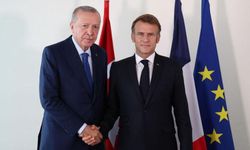 Cumhurbaşkanı Erdoğan, Macron ile görüştü