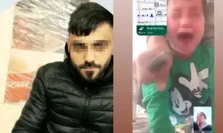 Çocuğunun boğazına bıçak dayayan babaya 8 yıl ceza!