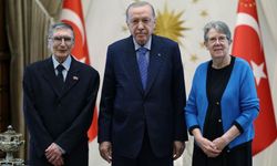 Cumhurbaşkanı Erdoğan, Aziz Sancar'ı kabul etti