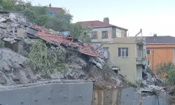 Çöken binada 1 can kaybı: Çevresindeki 7 bina tahliye edildi!