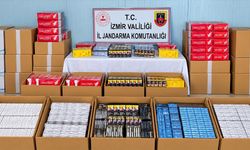 İzmir'de 27 bin paket kaçak sigara ele geçirildi