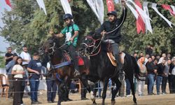 Ödemiş'te rahvan at yarışları yapıldı!