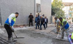 Bornova'da yol çalışmaları tam gaz!