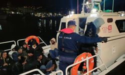 Bodrum’da 36 kaçak göçmen kurtarıldı