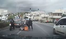 Trafikte kuryeye saldıran 2 kişiye 360 bin lira ceza!