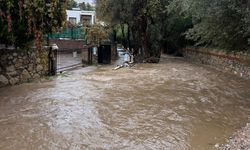 Bodrum’da yağmur kabusu: Mahsur kalan hamile kadın kurtarıldı