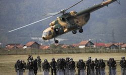 Bosna Hersek'te EUFOR'a ait helikopter düştü