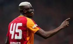 Galatasaray'da Victor Osimhen'in mutlu günü