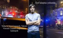 Ferman Akgül, Paris'te göstericilerin arasında kaldı!